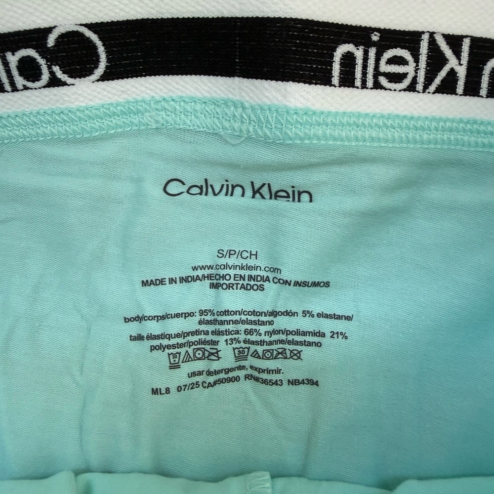 Light Blue Calvin Klein Boxer Briefs - Picture 3 of 3